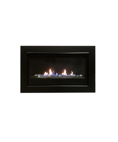 Sierra Flame Boston 36" Builders Direct Vent Linear Gas Fireplace