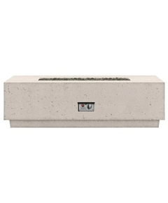 Firegear 56" Stainless Steel Sanctuary 1 Fire Table | SAN1-30LH in Arctic
