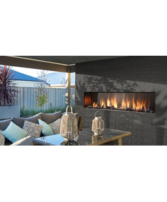 Barbara Jean Collection 36" Single-Sided Linear Outdoor Fireplace OFP4336S1