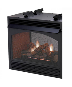White Mountain Hearth Vail 36" Premium See-Through Ventless Traditional Gas Fireplace - VFP36SP32Ex