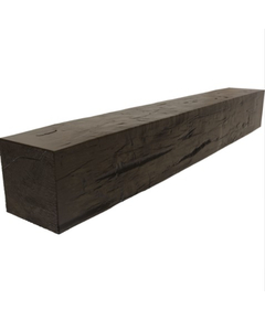 48 Inch Premium Walnut Faux Wood Fireplace Mantel Shelf