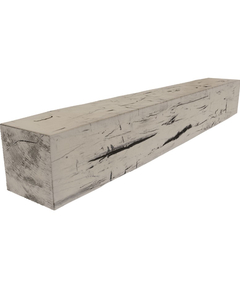 84 Inch Burnished Pine Faux Wood Fireplace Mantel Shelf