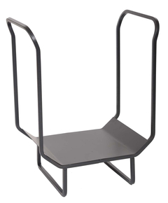 Dagan Log Rack Black Steel 12" Wide x 22 5/8" High LC18