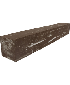 84 Inc Vintage Mahogany Faux Wood Fireplace Mantel Shelf