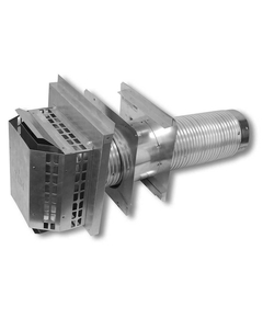 BDM 4" x 6 5/8" Pro-Form Horizontal Co-Axial Direct Vent Termination Kit