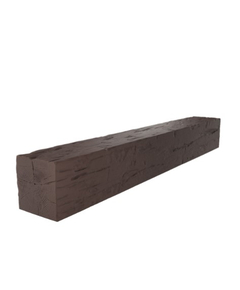 60 Inch Mahogany Faux Wood Fireplace Mantel Shelf