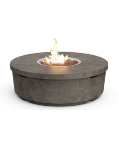 American Fyre Designs 47” Contempo Round Fire Table Chat Height Manual Flame Sensing | 782-11-M2C