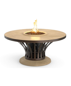 American Fyre Designs 54” Fiesta Fire Table Chat Height Manual Flame Sensing | 770-11-M2C