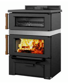Gusto Wood Burning Cookstove by Osburn Front View