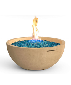 American Fyre Designs 36” Fire Bowl Manual Flame Sensing | 732-11-M6C