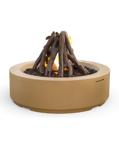 American Fyre Designs 48" Louvre Round Fire Pit FyreStarter Bluetooth | 686-11-H6C