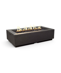 American Fyre Designs 56" Louvre Rectangle Fire Pit FyreStarter Bluetooth | 689-11-H7C