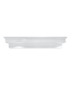 60" Smithtown MDF Primed Mantel Shelf