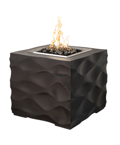 American Fyre Designs 25½" x 25½" Voro Cube Fire Table Manual Flame Sensing | 726-11-M2C