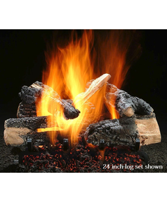 Hargrove Inferno Series Vented Gas Log Set With Hidden Control Burner Set