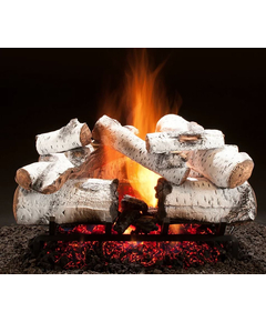 Hargrove Aspen Timbers Vented Log Set With H-Burner Set