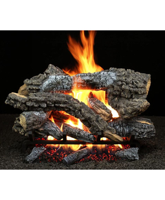 Hargrove Canyon Timbers Vented Log Set With E-Burner Set