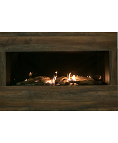 Sierra Flame Vienna 40" Direct Vent Built-In Linear Gas Fireplace - VIENNA-40