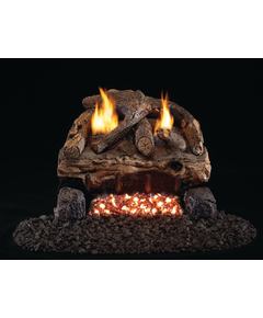 Real Fyre Evening Fyre Split Ventfree Gas Log Set