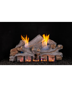Real Fyre Lakeshore Vent Free Gas Logs with G19A Burner System