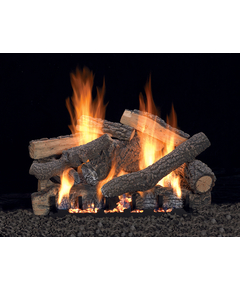 Ponderosa Vented Gas Log Set with Slope Glaze Burner