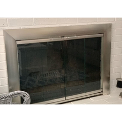 Brushed Satin Nickel Athena Fixed Size Masonry Fir