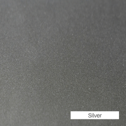 Silver powder coat