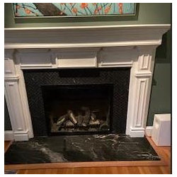 Stiletto Masonry Wood Burning Fireplace Doors
