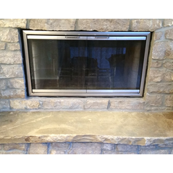 Moonlyte Zero Clearance Fireplace Door