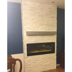 Steel Mantel Shelf - Custom Length