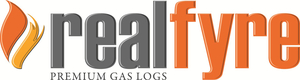 RealFyre gas logs logo