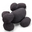 Ceramic River Rock (Black) 2.5"-4.5" (Sold in 1/2 Cubic Foot (15 lbs.)) [FPR84BL]
