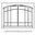 Cabinet Full Fold Window Pane Arch Conversion Door Type