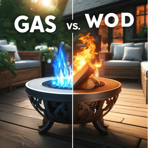Gas vs. Wood Fire Features: Which is Right for Your Home?