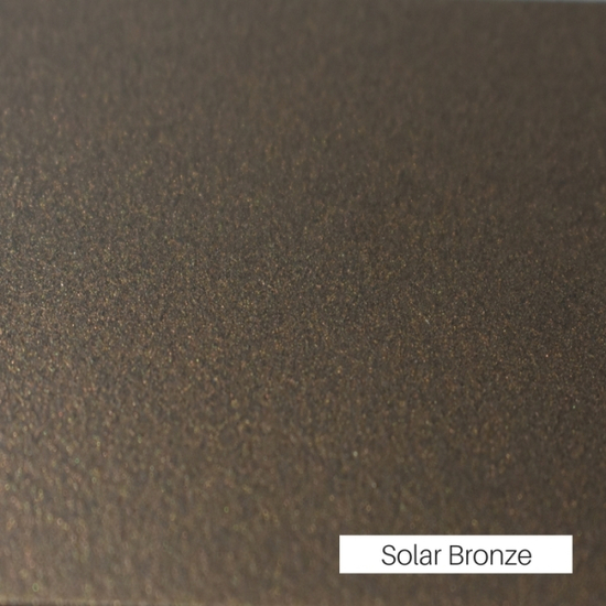 Solar Bronze Finish Sample