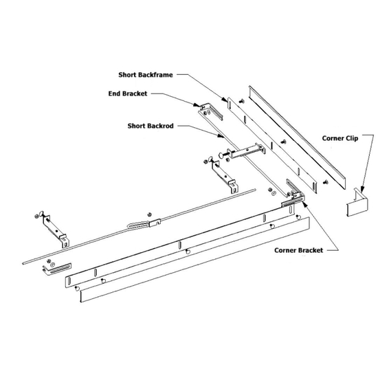 Parts Included With Your Recessed Screen