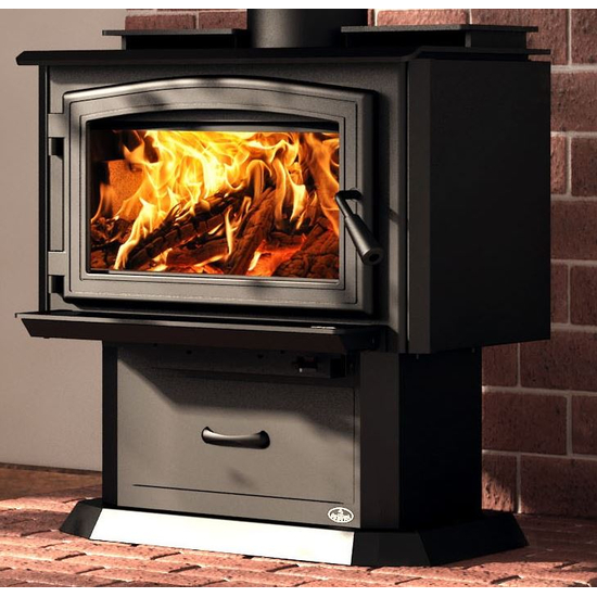 1700 Wood Stove with Pedestal