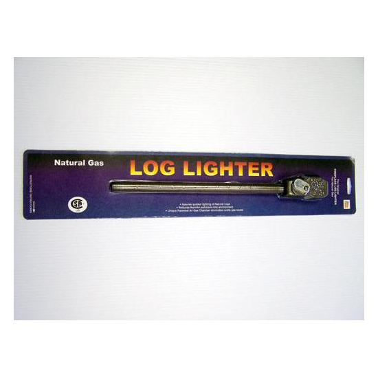 Straight Log Lighter for Natural Gas