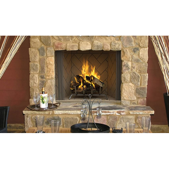 Superior WRE6036 Outdoor Wood Burning Fireplace Alternate View