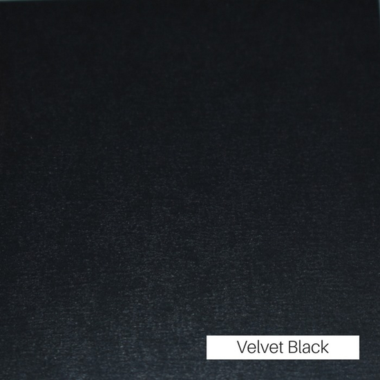 Velvet Black Finish