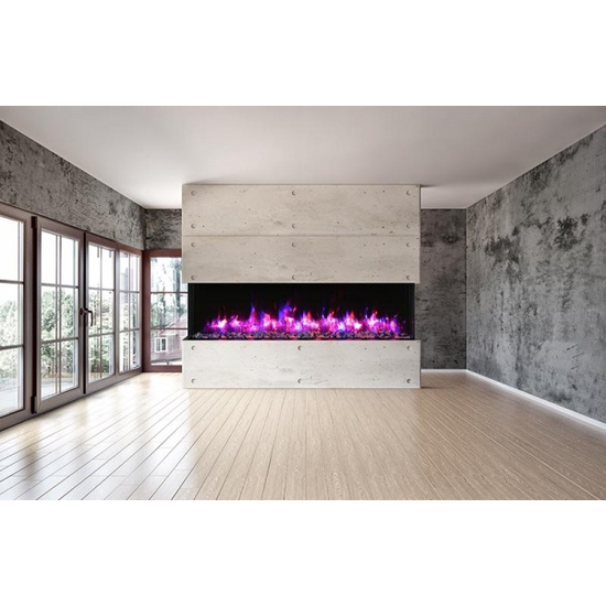 Installed 50" Tru View XL Electric Indoor Fireplace