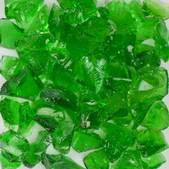 Light Green Terrazzo Glass