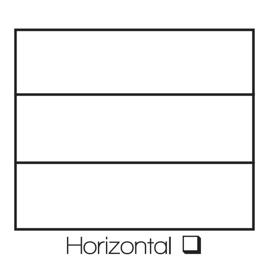 Horizontal Back-splash Design