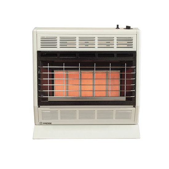 SR30TWNAT Infrared Vent Free Gas Heater with stand (not included)