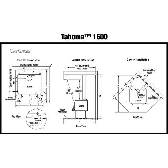 Tahoma 1600 Clearance