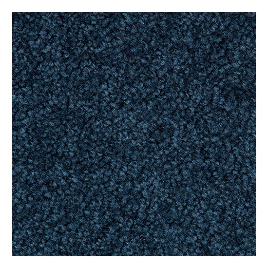 Midnight Blue Polyester Canyon Hearth Rug