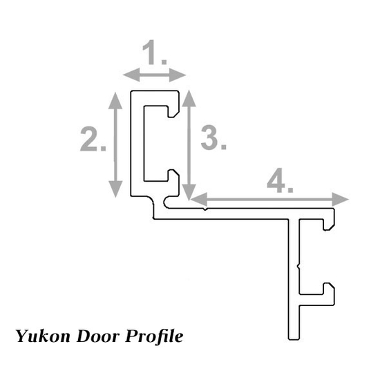 Yukon door profile