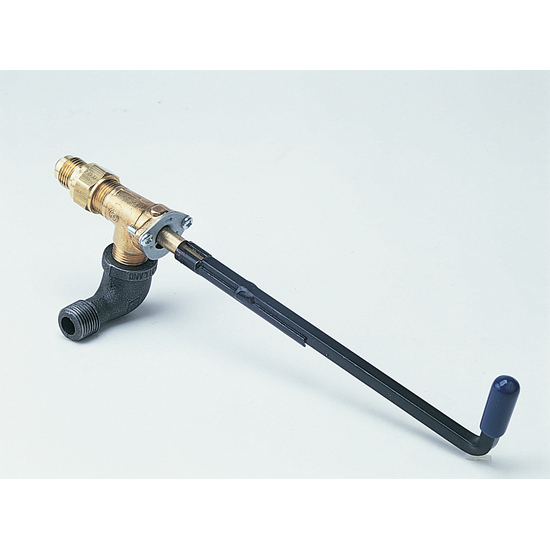 Rasmussen Natural Gas On/Off Valve With 6-Inch Removable Handle
