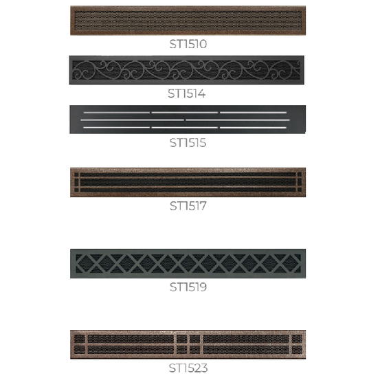 Available Louver Styles - Don't Forget To Select The Right One