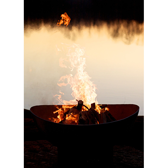 Scallops Wood Burning Fire Pit- 4